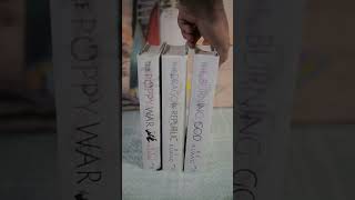 The Poppy War Trilogy Book 1 bookreview booktube books [upl. by Deeanne]