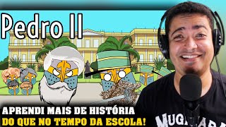 Dom Pedro II O Imperador do Brasil  Impérios AD React [upl. by Ecinereb]