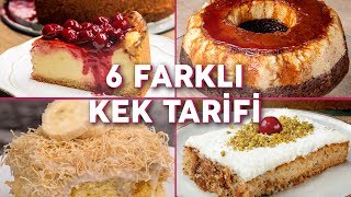 quotDaha Önce Kek Yememişimquot Dedirtecek 6 Farklı Kek Tarifi  Kek Tarifleri  Yemekcom [upl. by Farron]