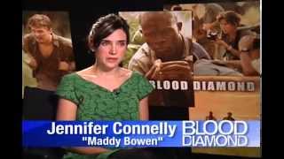 Jennifer Connelly interview for Blood Diamond [upl. by Ilera]