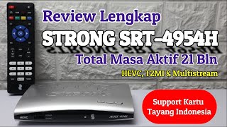 Retune a STRONG SRT 4653 X set Top Box for Satellite Christian TV [upl. by Ailemak]