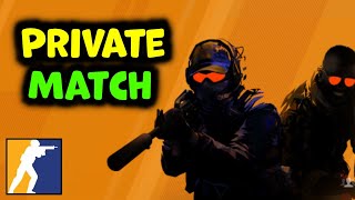 How To Create a Private Match in Counter Strike 2 [upl. by Enneibaf390]