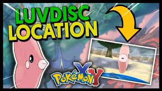 WHERE TO FIND LUVDISC ON POKEMON X AND Y [upl. by Verger]