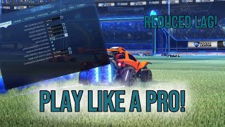 The BEST settings in Rocket League reduces latency [upl. by Johathan71]