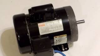 Dayton 6K674H 1HP Industrial Motor 1725RPM 115230V Single phase [upl. by Einaffets7]