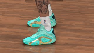 NBA 2K24 Next Gen Shoe Creator  Air Jordan Tatum 2 quotOcean Glazequot [upl. by Leor]