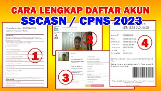 CARA LENGKAP DAFTAR AKUN SSCASN ATAU CPNS 2023 [upl. by Ainehta]