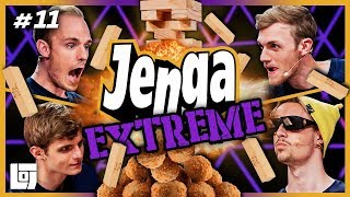 JENGA EXTREME met Milan Link Duncan en Joost  SPELLETJESAVOND  LOGS3  11 [upl. by Ellenohs846]