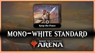 ☀️Keep the Peace MonoWhite  2023 Standard Starter Deck MTG Arena FreeToPlay Upgrade Guide [upl. by Conover]