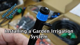 Installing a Garden Irrigation System [upl. by Odnamla876]