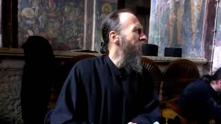 Blind Orthodox Christian monk chanting [upl. by Nnaeerb922]