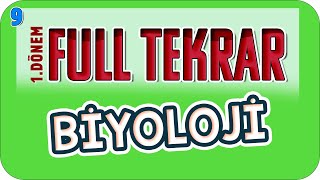 9Sınıf 1Dönem Biyoloji Full Tekrar 🔁 2023 [upl. by Johanan639]