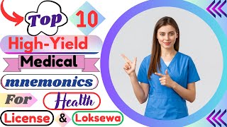 Top 10 HighYield Medical Mnemonics For Medical Students  Health Nepal [upl. by Aicileb]