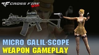 CrossFire  Micro Galil Scope  Weapon Gameplay [upl. by Buddy]