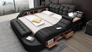 Hariana Tech Smart Ultimate Bed  All In One Bed  Jubilee Furniture [upl. by Falconer]