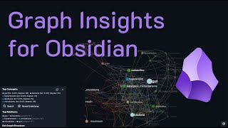 How to Analyze Knowledge Graphs using Network Science  Obsidian and InfraNodus [upl. by Rentsch]