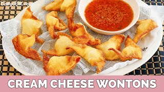 How to Make Cream Cheese Wontons [upl. by Llehcram]