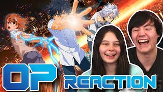 Toaru Series Openings REACTION  A Certain Magical Index OPs  Scientific Railgun  Accelerator OPs [upl. by Astra]