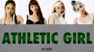 H1KEY  ATHLETIC GIRL カナルビ（日本語訳日本語字幕パート分けハイキー하이키） [upl. by Dag24]