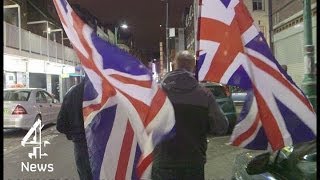 On the streets with farright extremists Britain First  Channel 4 News [upl. by Chiles27]