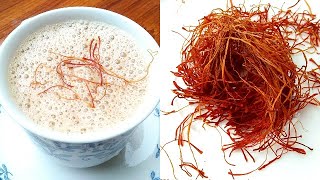 Zafran ki chai  زعفرانی چاے  Saffron Tea Recipe  Kesar Pista Chai [upl. by Cristoforo943]