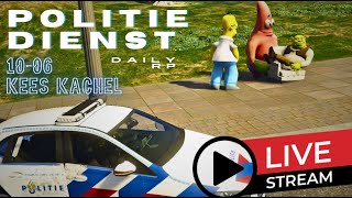 🎬 Kees Kachel 1006 Politie Dienst In DailyRP 🚓 fivem dailyrp livestream [upl. by Womack]