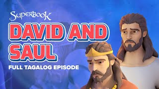 Superbook – David and Saul  Full Tagalog Episode  A Bible Story about Forgiveness [upl. by Judah298]