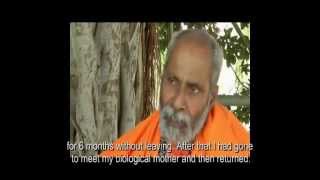 Swami Golokananda talks about how he came to Sri Ma Anandamayi [upl. by Golding]