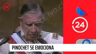 Pinochet se emociona  24 Horas TVN Chile [upl. by Euqinaj]