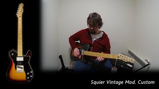 Squier Vintage Mod Tele Custom review [upl. by Parcel]