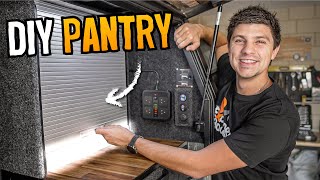 Building A Custom DIY Pantry In My Canopy Setup [upl. by Drain]