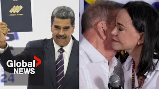 Venezuela election Canada among countries supporting Maduro opposition [upl. by Eilime]