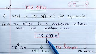 What is MS Office full Explanation  Introduction to Microsoft Office [upl. by Attenahs166]