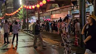 最終日21時過ぎに降った雨☔で、会場の熱気は鎮火・・・【徳島市阿波おどり2024】8月15日e [upl. by Matty]