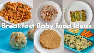 6 Breakfast Recipes For Babies kids and toddlers6 months  3 year  weight gaining recipes [upl. by Ykceb]