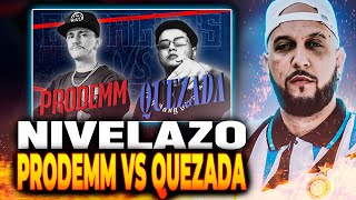 🤯 TREMENDA PLUMA 🪶  PIEZAS ANALIZA A PRODEMM VS QUEZADA  BATALLAS CANNÁBICAS [upl. by Gatias853]