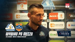 WYWIAD  Paweł Oleksy po Stal Rzeszów  BrukBet Termalica 9 kolejka Betclic 1 Ligi 14092024 [upl. by Brittni]