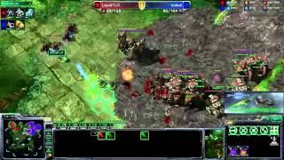 Starcraft 2 Pro Game  1v1 TLO vs makal Grandmaster TvZ [upl. by Zantos]