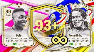 UNLIMITED 93 ICON PLAYER PICKS 😳 FC 24 Ultimate Team [upl. by Jule]