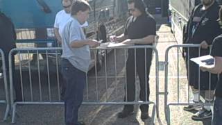 Glenn Danzig of Danzig signing autographs [upl. by Torrin]