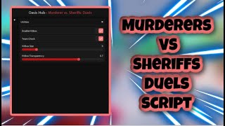 NEW Murderers VS Sheriffs Duels Script  Hitbox Expander  Kill All  Esp  AND MORE  PASTEBIN [upl. by Kizzee]