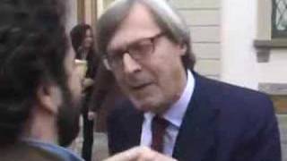 Piero Ricca vs Sgarbi momento cult [upl. by Aicinet]