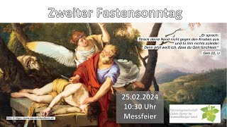 Gottesdienst 25022024 Stadtpfarrkirche Hammelburg [upl. by Acul]