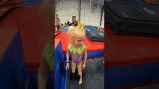 5 Year Old Learning HOW TO DO A BACKFLIP [upl. by Fredel]