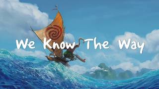 모아나 Moana OST  We Know The Way 가사해석번역 [upl. by Ymereg40]