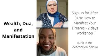 Wealth Dua and Manifestation with LifeSpiritual Coach Zahra [upl. by Annauj]