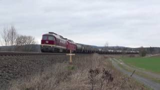 132 109 und 232 673  LEG im Kesselzugeinsatz nach Gera und Marktredwitz [upl. by Sidnarb]