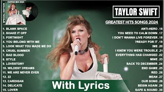 The Best Of Taylor Swift Greatest Hits Full Album Songs Playlist 2024 [upl. by Aneloaup201]