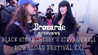 Backstage at Download Festival XXI 2024  Brocarde Interviews Steve Jewell from Black Stone Cherry [upl. by Walton411]