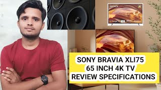 SONY BRAVIA XLI7565 INCH 4K TV REVIEW  Pratap Technical  Sony Bravia 2 vs 75L  Best TV 2024 [upl. by Ecinahs400]